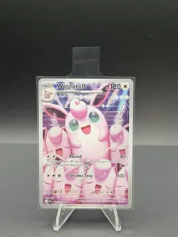 Pokemon TCG- 2025 Wigglytuff 105/094 IR Phantasmal Flames NM - Image 1