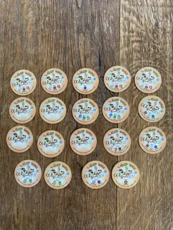 1st Edition Pokemon Tazos 2000 Cheetos/walkers, 19 Pieces - Image 2