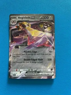 Aegislash ex 135/182 Sv04: Paradox Rift Holo - English - Pokemon TCG - Image 1