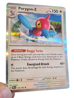 Pokemon TCG - Paradox Rift - Reverse Holo - Porygon-Z - 144/182 - Image 1