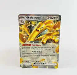 Gholdengo ex 139/182 Paradox Rift In Near Mint Condition NM Holo Pokemon TCG - Image 1