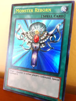 Monster Reborn - LCJW-EN060 - Ultra Rare - 1st Edition Yugioh - Image 2