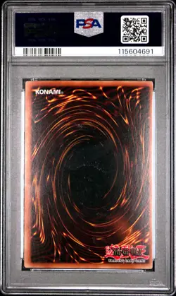 2003 YU-GI-OH! STARTER DECK: JOEY #001 RED-EYES B. DRAGON PSA 8 - Image 2