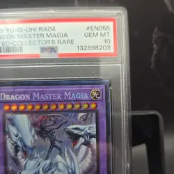 Dragon Master Magia RA04-EN055 1st Edition Collector's Rare Yu-gi-oh PSA 10 - Image 2