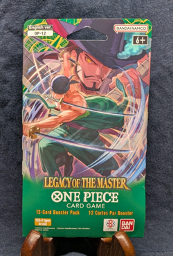 Sleeved Booster Pack - One Piece TCG OP12 Legacy Of The Master Factory Sealed - Image 1