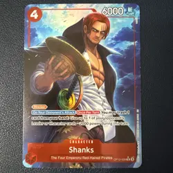 One Piece [OP-12] Shanks OP12-008 Alternate Art - Image 1