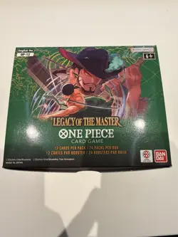 One Piece: Legacy of The Master (OP-12) Booster Box - Unsealed - UK- ENGLISH - Image 1