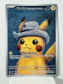 Pikachu with Grey Felt Hat 085 Sv: Scarlet & Violet Promo Cards Regular - Image 2