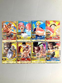 Luffy, Sanji, Chopper - Set of 8 - One Piece One Py Berry Match Card Japanese - Image 1