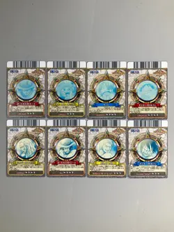 Luffy, Sanji, Chopper - Set of 8 - One Piece One Py Berry Match Card Japanese - Image 2