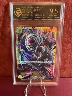 Charlotte Katakuri (SEC) - One Piece Card Japanese (RPA 9,5) Gem Mint OP03-123 - Image 1