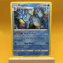 Pokemon TCG Kingdra 033/163 Sword & Shield - Battle Styles Holo Rare Card NM - Image 1