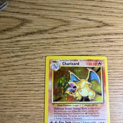 Pokemon TCG Charizard 4/102 Base Set Holo Rare Charizard Trading Card - Image 2