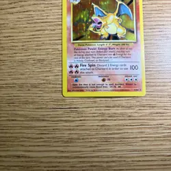 Pokemon TCG Charizard 4/102 Base Set Holo Rare Charizard Trading Card - Image 4