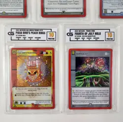 Metazoo Promo Lot of 5 Graded Cards Christmas, July 4th - CG 10 Pristine Graded - Image 4
