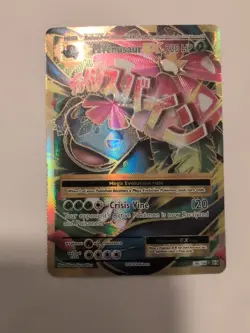 Pokemon TCG XY Evolutions M Venusaur EX Full Art Ultra Rare Card 100/108 - Image 2