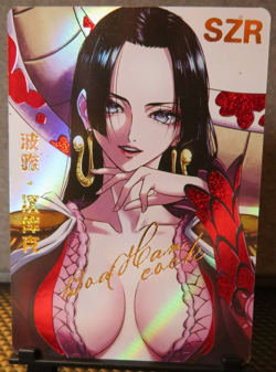 Boa Hancock Signature Waifu SZR Card Anime Manga Goddess Story CCG NM One Piece - Image 2