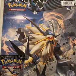 Pokemon Sun & Moon Ultra Prism Mini Collector’s Album & 10 Cards - New - Image 4