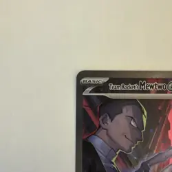 Pokemon TCG Destined Rivals Team Rocket's Mewtwo EX Card 231/182 NM Holofoil - Image 5