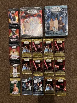 Star Wars 19 Piece Trading card Game Lot - Image 1