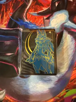 Mega Lucario Card Sleeves (fresh Pack Of 65) - Mega Evolution ETB - Image 1