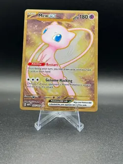 Pokemon TCG Mew ex - (151 Metal Card) 205/165 Sv: Scarlet & Violet 151 Regular - Image 1