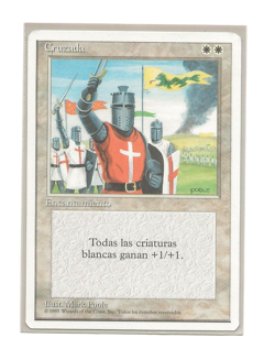 CRUSADE NM MTG 4th Edition Core Spanish Magic NM Cruzada MTG - Image 1