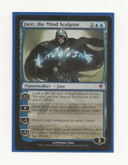 JACE, THE MIND SCULPTOR Worldwake NM English MTG - Image 1