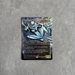 MTG Spectacular Spider-Man 0241 (Borderless) (Textured Foil) Marvel's - Image 1