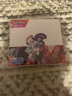 Pokemon TCG: Destined Rivals Booster Box 36 Packs Sealed Case Fresh Acrylic Case - Image 4
