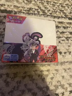 Pokemon TCG: Destined Rivals Booster Box 36 Packs Sealed Case Fresh Acrylic Case - Image 5
