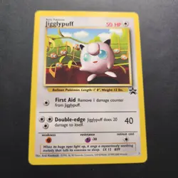 Jigglypuff #7 - 2000 Black Star Promo Non-Holo Rare - Pokemon TCG - LP - Image 1