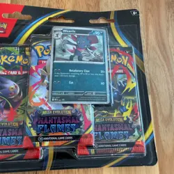 Pokemon Phantasmal Flames - Weavile 3-Pack Booster Blister Factory Sealed - Image 3