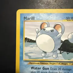 Pokemon Vintage Black Star Promo Marill 29/53 Wotc Promo 2000 - Image 2