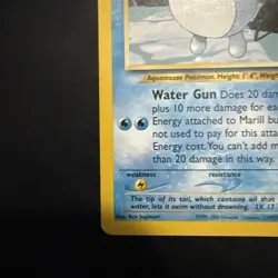 Pokemon Vintage Black Star Promo Marill 29/53 Wotc Promo 2000 - Image 5