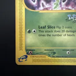 Pokemon Vintage Wizards Black Star Movie Promo Celebi #50 -Pokemon 4 Ever -2002 - Image 5