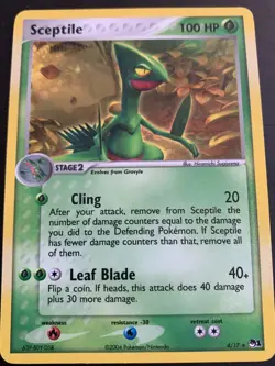 Pokemon TCG Sceptile POP Series Promos 1 4 Holo Cosmos Holo Rare Holo Rare - Image 1