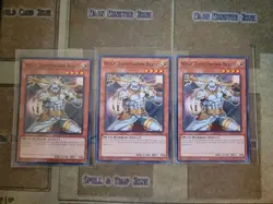 YUGIOH 3X WULF LIGHTSWORN BEAST COMMON 1ST ED NM (BLC1,SDL1) - Image 1