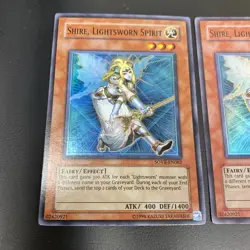 Yugioh - Shire, Lightsworn Spirit SOVR-EN082 SUPER VLP/NM X2 - Image 2