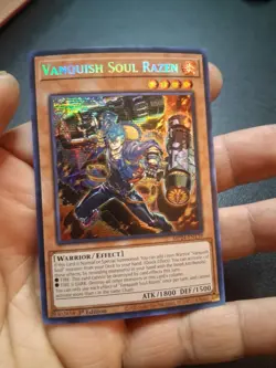 Yugioh!- Vanquish Soul Razen- Prismatic Secret Rare- 1st Ed- Mp24-en139- (LP) - Image 3