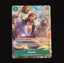 OP14-027 One Piece Shanks (Alternate Art) The Azure Sea's Seven Foil - Image 1