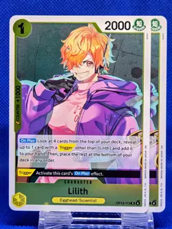 2x Lilith OP13-113 R | NM | Carrying on His Will | One Piece TCG | EN - Image 1