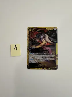 Crocodile OP14-120 (SEC) THE AZURE SEA'S SEVEN English One Piece TCG A - Image 1