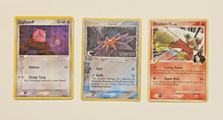 Pokemon Card Lot Holo Blaziken FB Starmie Delta Species Stamped Jigglypuff Holo - Image 1