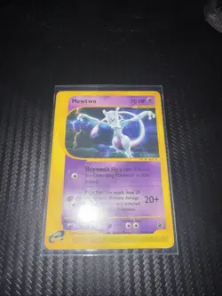 Pokemon Mewtwo TCG Expedition Card 56/165 Regular Rare - Image 1