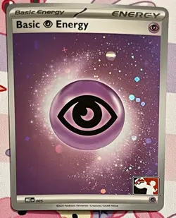 Psychic Holo Energy Prize Pack Series Promo Series 8 Pokemon Card NM/LP - Image 1