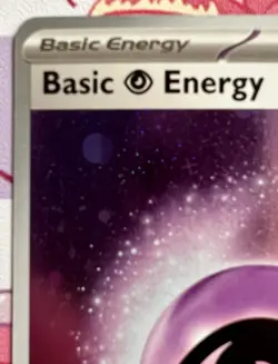 Psychic Holo Energy Prize Pack Series Promo Series 8 Pokemon Card NM/LP - Image 3
