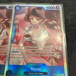 One Piece Nami OP11-054 SR A Fist of Divine Speed Foil 4 cards - Image 2