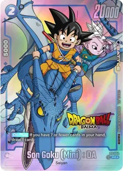 Dragon Ball Daima Son Goku (Mini) Trading Card Game Exclusive - Image 1
