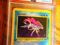 Pokemon 1st Edition Neo Revelation Suicune rare card, PSA 10 - Image 2